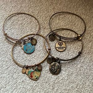 4 Disney Alex and ani bracelets